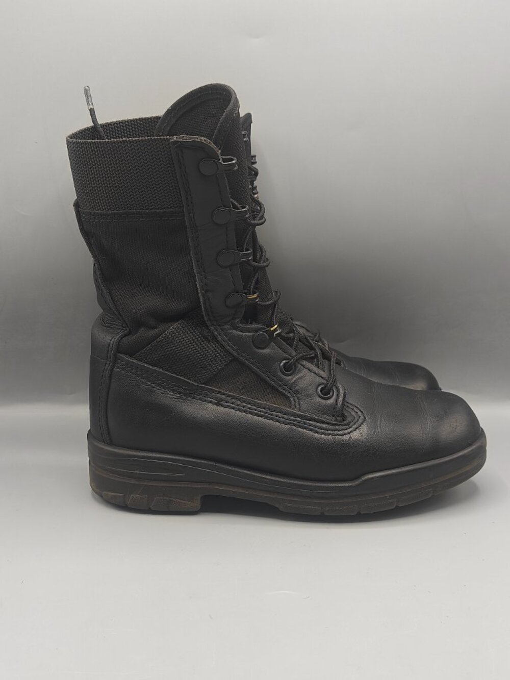 BATES 724 Women's 8" Navy Seal Training Boot, BLACK, SIZE 5.5-WIDE Pre-Owned